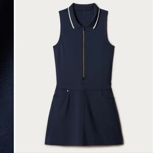 Rhone Pin High Ponte Dress Navy Size Small